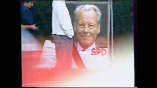 ARD 09.10.1992 Bericht aus Bonn zum Tod von Willy Brandt