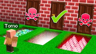 Don't Choose The Wrong Mystery Door Challenge! (Minecraft) Ft. Caylus