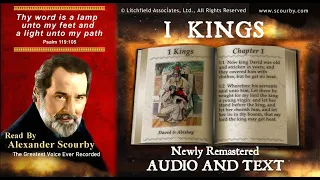 11 | Book of 1 Kings | Read by Alexander Scourby | AUDIO & TEXT | FREE  on YouTube | GOD IS LOVE!