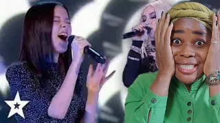 FIRST TIME REACTING TO | DANELIYA TULESHOVA & AVA MAX "KINGS AND QUEENS" AGT REACTION