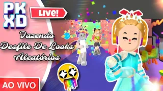 PKXD LIVE | FAZENDO DESFILES DE LOOKS ALEATÓRIOS!! AO VIVO!! COM OS INSCRITOS!!