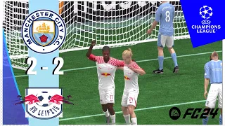 Champions League Tournament | Manchester City Vs RB Leipzig | EA FIFA 24 Mobile