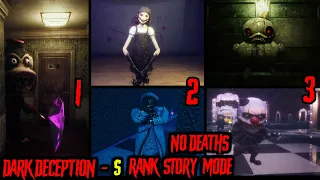 Chapter 1 - 3 Story Mode (S Rank, No Death) | Dark Deception