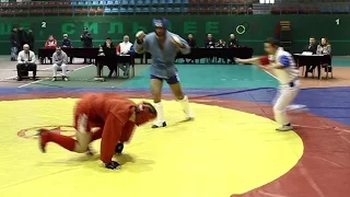 Лучшие моменты боевого самбо на чемпионате Хабаровского края