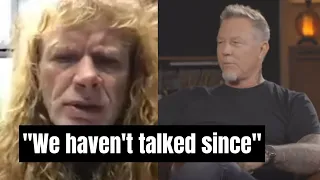 Dave Mustaine On Why He And James Hetfield Don't Speak Anymore