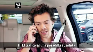 Harry Styles y James Corden || Carpool to work || sub español