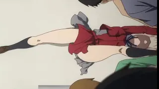 Lycoris recoil episode 8 Chisato doing handstand in 4 angle