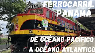PANAMÁ EN TREN  Primer Ferrocarril Interoceánico del Mundo#panama/Traveling by train in Panama.