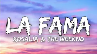 La Fama - Rosalía & The Weeknd - (Infinity Sky) - (Letra/Lyric)