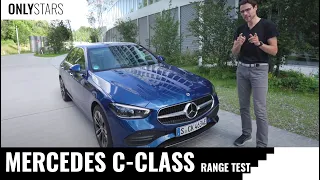 Mercedes C-Class 2022 W206 PHEV - the Range Test of the Almost Electric C-Class !