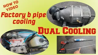 KEEP COOL AND ADD BRAP!!!   How to setup Factory b pipe and run dual cooling on a jetski pwc.