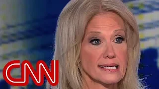 Anchor, Conway spar over husband's tweets