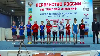 Первенство России по тяжёлой атлетике (2022-03-04)