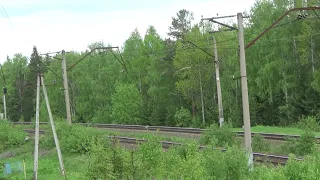 Норильский электропоезд ЭР2Т-7228 на Урале