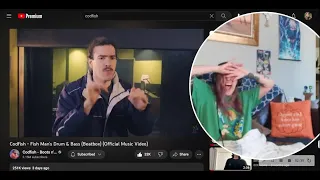 I LOST IT! Sooo SICK! Reaction: Codfish- Fish Man's Drum & Bass (Beatbox) (Official Music Video)