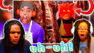 Couple Reacts!: NEVER WORK THE LATE SHIFT AT A BUTCHER SHOP!! by DashieGames