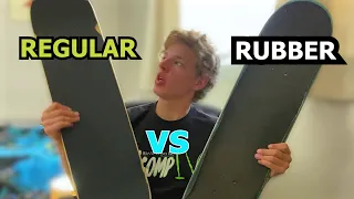 RUBBER VS SANDPAPER GRIPTAPE | dkl NON-ABRASIVE VS JESSUP griptape