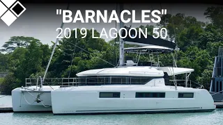 2019 Lagoon 50 "Barnacles" | For Sale with Multihull Solutions.