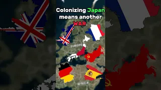 Reasons Why Japan was never Colonized... #shorts #japan #india #colonialism #history