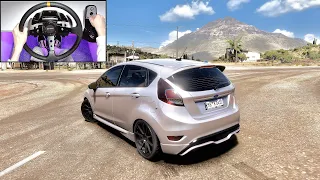 350HP Ford Fiesta ST - Forza Horizon 5 | Steering Wheel Gameplay