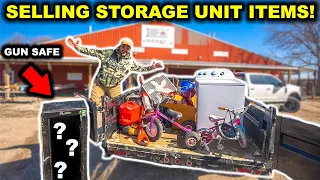 Selling My STORAGE UNIT Items at the AUCTION!!! (Will I Make a Profit?)