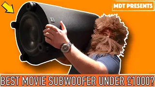 SVS PC-2000 PRO REVIEW + Subwoofer BASS TEST! An Impressive Compact SVS Cylinder Subwoofer