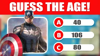 Guess How Old These MARVEL Characters Are - Marvel Character Age Challenge