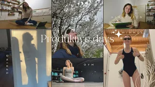 Productive Days ✨ | Lehramt | Yoga & schwimmen | Deeptalk Schulzeit | kochen | Klausurenphase