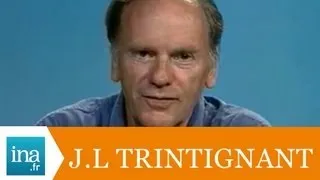 Jean-Louis Trintignant " je fais des films de boiteux"  - Archive vidéo INA