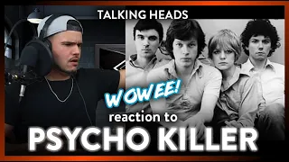 Talking Heads Reaction Psycho Killer ( GOOD FUN!!) | Dereck Reacts