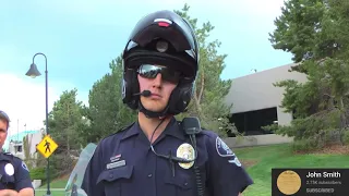 This man IS A BOSS and sends cops to do the WALK OF SHAME