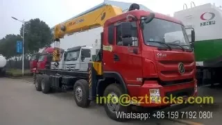 Heavy type 20Tons XCMG telescopic truck mounted crane 8*4 model Manufacturer Supply