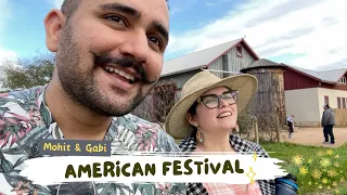 American Fair 🌽🤠🐮 | Indian American Couple | Vlog#5 🇮🇳❤️🇺🇸