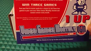 Video Games Monthly VGM April unboxing Wii, Nintendo GameCube