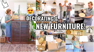 HOUSE DECORATING & NEW FURNITURE!!😍 SPEND THE DAY WITH ME AT OUR ARIZONA FIXER UPPER