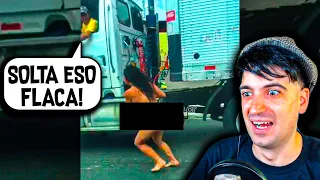 MOMENTOS divertidos de GENTE DROGADA