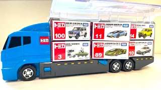 【トミカ】トミカのミニカーはたらくくるまをおもちゃコンボイに戻したら最高！“Tomica" Let's return Tomica's minicar to the toy Convoy!