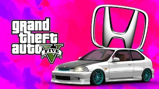 TUNEO TODOS LOS HONDA QUE HAY EN GTA 5!