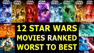 12 Star Wars Movies Ranked Worst To Best