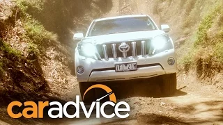Should you turn traction control off when off road? : Toyota LandCruiser Prado VX
