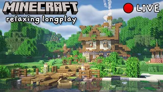 Minecraft Longplay LIVE (With Commentary) | Exploration and Enchanting!