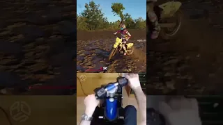 The Crew 2 - SUZUKI RM-Z450 - OFF-ROAD with THRUSTMASTER FREESTYLER BIKE HANDLEBAR - 4K #shorts