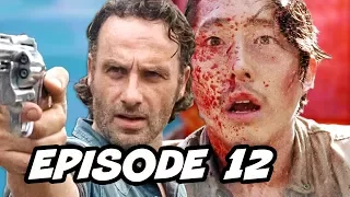 Walking Dead Season 7 Episode 12 - TOP 10 WTF and Easter Eggs