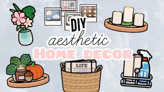 😙DIY aesthetic home decor 🧺 | In Toca Boca - Toca Sunshine