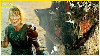 Artemis Defeats The Rathalos | Monster Hunter (2020) | Creature Features