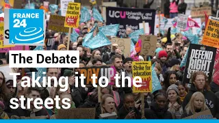 Taking it to the streets: UK faces biggest wave of strikes in decades • FRANCE 24 English