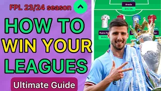 HOW TO WIN YOUR MINI LEAGUES Ultimate Fpl  guide #fpl #premierleague #fantasy