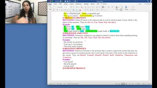 Module 2   Advanced Pronouns   ESL 642