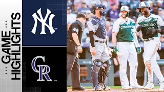 Yankees vs. Rockies Game Highlights (7/15/21/23) | MLB Highlights