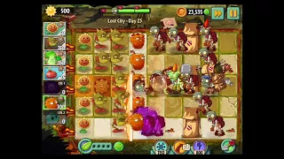 Plants vs. Zombies 2 - Lost City - Day 23 Walkthrough